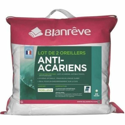 Oreiller Blanreve Blanc 60 x 60 cm (2 Unités)