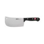 Gros couteau de cuisine Quttin Sybarite Noir Argenté 17,5 cm (6 Unités)