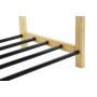 Shoe Rack Home ESPRIT Black Natural 80 x 31 x 32 cm