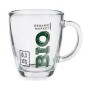 Tasse mug Bio Transparent verre 6 Unités (320 ml)