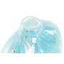 Vase DKD Home Decor Blue Crystal Mediterranean 12,5 x 6,5 x 28 cm