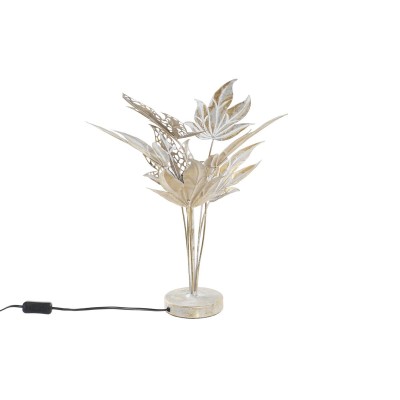 Desk lamp DKD Home Decor Grey Metal 42 x 42 x 47 cm