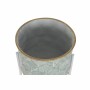 Planter DKD Home Decor Bicoloured Metal 35 x 35 x 91 cm Circular (2 Units)