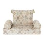 Garden sofa DKD Home Decor Beige 90 x 50 x 55 cm