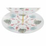 Fruit Bowl DKD Home Decor Multicolour Metal Porcelain Tropical 27 x 27 x 34 cm