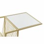 Magazine rack DKD Home Decor Golden Metal Mirror 48 x 35 x 71 cm