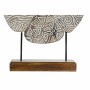 Figurine Décorative DKD Home Decor Blanc Marron Abstrait 40 x 10 x 51 cm