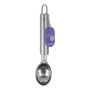 Ice cream Spoon Metaltex Imperial Silver Steel Stainless steel 2,4 x 4,2 x 19,5 cm