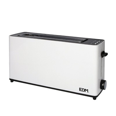 Toaster EDM 07639 White Design 900 W