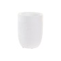 Verre DKD Home Decor 8 x 8 x 10,5 cm Ciment Blanc