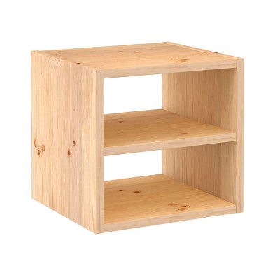 Shelves Astigarraga Dinamic 1 Brown Natural Pinewood 36,2 x 33 x 36,2 cm Cubes Modular