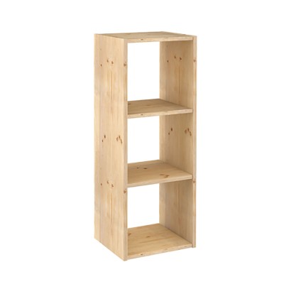 Shelves Astigarraga Dinamic 3 Natural Wood 107 x 36,2 x 34 cm Cubes Modular