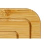 Table Mat Natural Bamboo 19 x 1 x 19 cm (24 Units) Squared