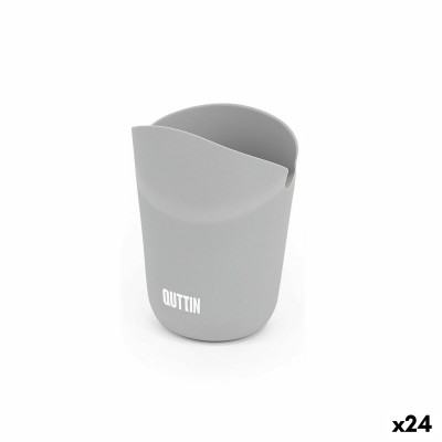 Bols à Pop-corn Pliables en Silicone Quttin Silicone 14,5 x 8 cm (24 Unités)