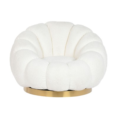 Fauteuil Home ESPRIT Blanc Métal 98 x 97 x 69 cm