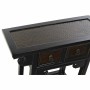 Console DKD Home Decor Black Dark brown 85 x 35 x 80 cm