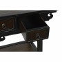 Console DKD Home Decor Black Dark brown 85 x 35 x 80 cm