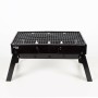 Barbecue Portable Aktive Rectangulaire Noir 50 x 23 x 30 cm (2 Unités)