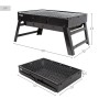 Barbecue Portable Aktive Rectangulaire Noir 50 x 23 x 30 cm (2 Unités)