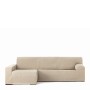 Housse pour chaise longue accoudoir long gauche Eysa TROYA Blanc 170 x 110 x 310 cm