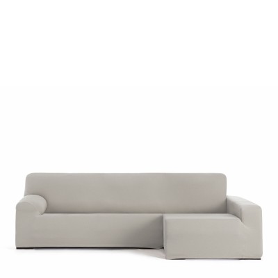 Housse pour chaise longue accoudoir long droit Eysa BRONX Beige Lin 170 x 110 x 310 cm