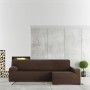 Right long arm chaise longue cover Eysa BRONX Brown 170 x 110 x 310 cm