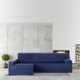 Housse pour chaise longue accoudoir long gauche Eysa BRONX Bleu 170 x 110 x 310 cm