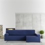 Right long arm chaise longue cover Eysa BRONX Blue 170 x 110 x 310 cm