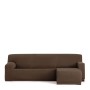 Right short arm chaise longue cover Eysa TROYA Brown 170 x 110 x 310 cm