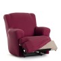 Housse de canapé Eysa BRONX Bordeaux 80 x 100 x 90 cm