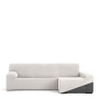 Right long arm chaise longue cover Eysa JAZ White 180 x 120 x 360 cm