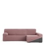 Right long arm chaise longue cover Eysa JAZ Pink 180 x 120 x 360 cm