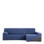 Right long arm chaise longue cover Eysa JAZ Blue 180 x 120 x 360 cm