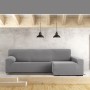 Right long arm chaise longue cover Eysa JAZ Grey 180 x 120 x 360 cm