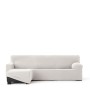 Right short arm chaise longue cover Eysa JAZ White 120 x 120 x 360 cm