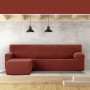 Housse pour chaise longue accoudoir long gauche Eysa JAZ Rouge foncé 120 x 120 x 360 cm