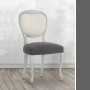 Housse de Chaise Eysa JAZ Gris foncé 50 x 5 x 50 cm 2 Unités