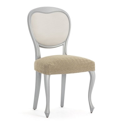 Housse de Chaise Eysa JAZ Beige 50 x 5 x 50 cm 2 Unités