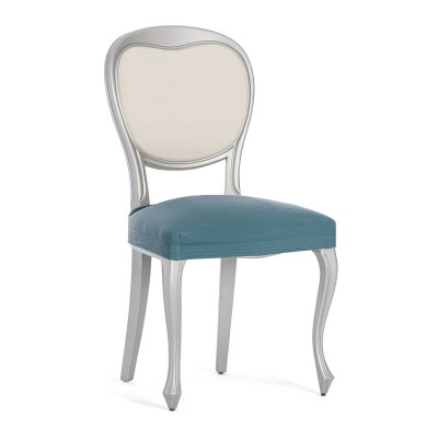 Housse de Chaise Eysa BRONX Vert émeraude 50 x 5 x 50 cm 2 Unités