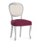 Housse de Chaise Eysa TROYA Bordeaux 50 x 5 x 50 cm 2 Unités