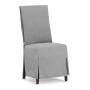 Housse de Chaise Eysa VALERIA Gris 40 x 135 x 45 cm 2 Unités