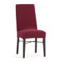 Housse de Chaise Eysa JAZ Bordeaux 50 x 60 x 50 cm 2 Unités