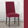 Housse de Chaise Eysa JAZ Bordeaux 50 x 60 x 50 cm 2 Unités