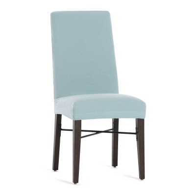 Housse de Chaise Eysa BRONX Aigue marine 50 x 55 x 50 cm 2 Unités