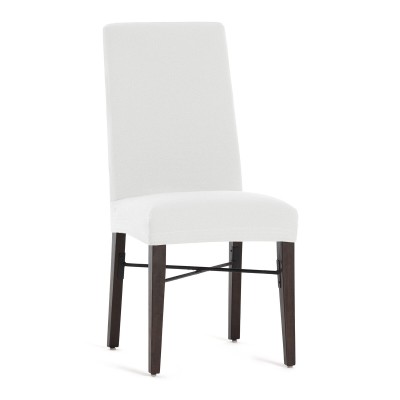 Housse de Chaise Eysa BRONX Blanc 50 x 55 x 50 cm 2 Unités