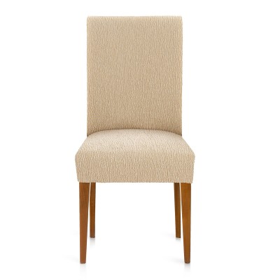 Chair Cover Eysa TROYA Beige 50 x 55 x 50 cm 2 Units