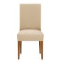 Chair Cover Eysa TROYA Beige 50 x 55 x 50 cm 2 Units