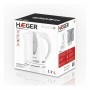 Bouilloire Haeger EK-22W.022A Acier inoxydable Blanc 2200 W 1,7 L