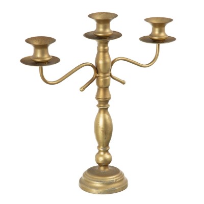 Candle Holder 42 x 12 x 42 cm Golden Metal