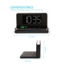 Alarm Clock with Wireless Charger KSIX BXCQI09 Qi (Refurbished A)